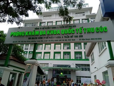 Sở Y tế Hà Nội ra quyết định đình chỉ hoạt động một phòng khám đa khoa Thu Cúc 
