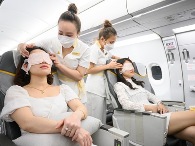 Hãng hàng không đầu tiên đưa dịch vụ Spa lên máy bay