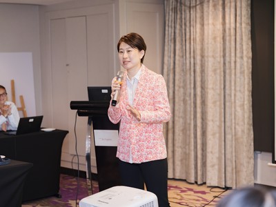 Bà Kitty Bu, Phó chủ tịch khu vực châu Á (trừ Ấn Độ) GEAPP. 