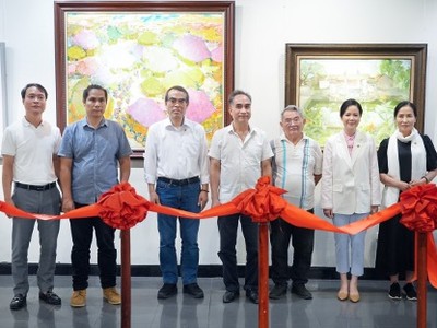 Triển lãm mỹ thuật Cuộc sống quanh ta 2024 khai mạc tại 16 Ngô Quyền, Hà Nội.