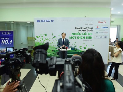 Ông Võ Minh Lực, Giám đốc Điều hành BYD Việt Nam. Ảnh Dũng Minh.