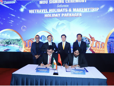 Vietravel ký kết hợp tác cùng Make My Trip