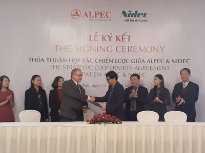Alpec hợp tác với Nidec phân phối thang máy cao cấp tại Việt Nam