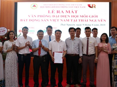 Ra mắt Văn phòng Hội Môi giới bất động sản Việt Nam tại  Khu vực Đông Bắc