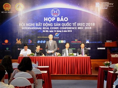 Hội nghị bất động sản quốc tế IREC 2018 lần đầu tổ chức tại Việt Nam