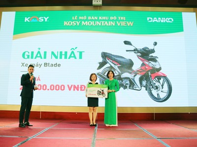 Nhiều phần quà hấp dẫn gửi tới khách hàng