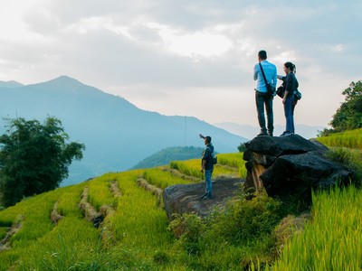 Ngày thu yên bình ở miền biên viễn Bình Liêu