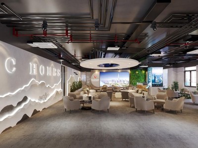 Không gian làm việc được thiết kế hiện đại với diện tích rộng gần 3000 m2 tại Nam Cường Building, Tố Hữu, Hà Nội