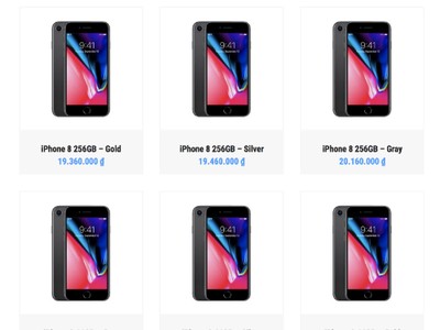 Giá iPhone 8 xách tay giảm tiếp cả triệu đồng khi Apple bắt đầu cho đặt hàng iPhone X và chuẩn bị giao máy.