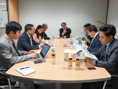 Đoàn công tác tỉnh Thừa Thiên Huế làm việc với Phòng Thương mại Công nghiệp Hàn Quốc - KCCI.