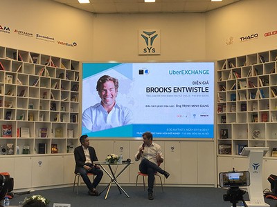 Đối với các start-up có dữ liệu là quan trọng, nhưng nhiều lúc khi đã có dữ liệu chúng ta phải đưa ra nhận định tương ứng,  ông Brooks Entwistle,Tổng giám đốc Kinh doanh khu vực châu Á - Thái Bình Dương của Uber chia sẻ.