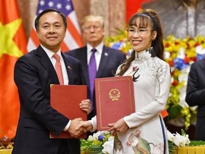 Hợp đồng cho đơn hàng động cơ 10 tàu bay mới của Vietjet Air vừa được ký kết sáng 12/11