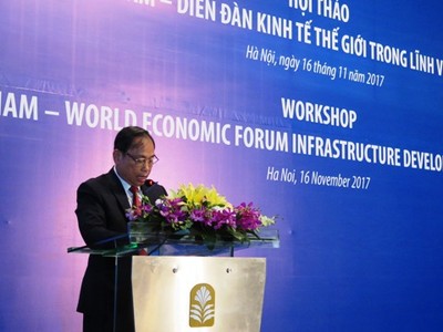 Bộ Kế hoạch và Đầu tư hợp tác với Diễn đàn Kinh tế thế giới về lĩnh vực hạ tầng