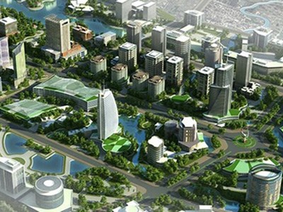 Phối cảnh Khu công nghệ cao Hòa Lạc