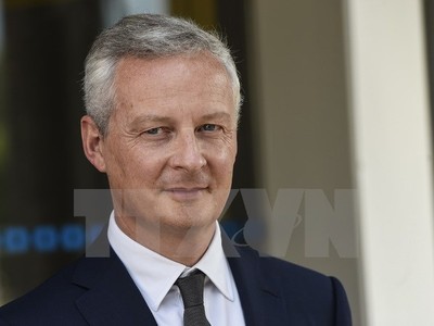 Bộ trưởng Tài chính Pháp Bruno Le Maire. (Ảnh: AFP/TTXVN)