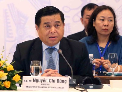 Bộ trưởng Bộ Kế hoạch và Đầu tư Nguyễn Chí Dũng.