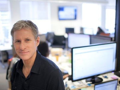 Chris Larsen - đồng sáng lập tiền kỹ thuật số Ripple - tại văn phòng của công ty ở San Francisco (Mỹ). Ảnh: NYTimes