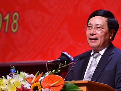 Phó thủ tướng Phạm Bình Minh. Ảnh: Giang Huy.