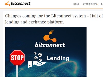 Hàng ngàn người Việt hoảng loạn: Bitconnect dừng hoạt động