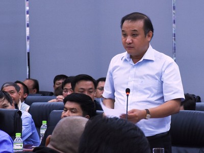 Ông Lê Quang Nam, Giám đốc Sở Tài nguyên - Môi trường, một trong số lãnh đạo bị xem xét đề nghị kỷ luật. Ảnh: zing.vn