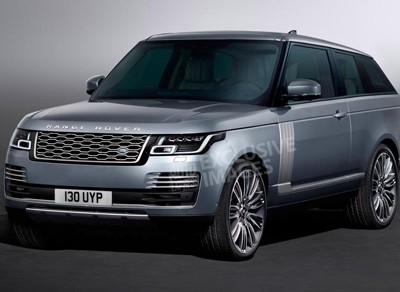 Hình ảnh phác họa được cho là chiếc Range Rover SV Coupe sắp trình làng.
