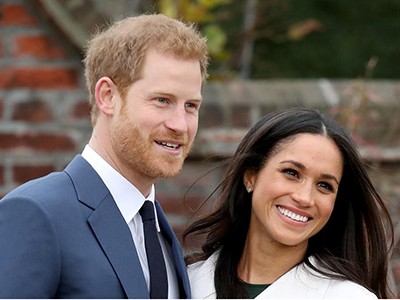 Hoàng tử Anh Harry và diễn viên người Mỹ Markle sẽ kết hôn vào ngày 19/5. Ảnh: The Australian.