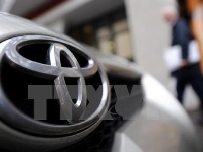 Toyota thu hồi 645.000 xe trên toàn cầu. Ảnh minh họa: EPA/TTXVN