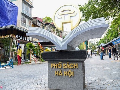 Phố sách Xuân Mậu Tuất 2018 sẽ được tổ chức tại Phố sách Hà Nội. Ảnh minh họa.
