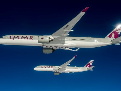 Máy bay Airbus A350 - 1000 và A350 - 900 của Qatar Airways