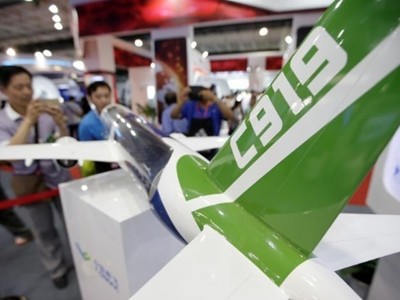 C919 đã nhận được hơn 800 đơn hàng. Ảnh: Reuters