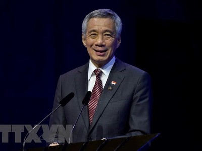 Thủ tướng Singapore Lý Hiển Long. (Nguồn: THX/TTXVN)