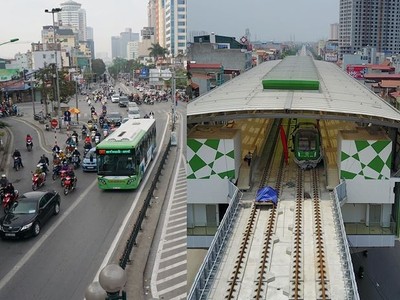 Hiện Dự án đã hoàn thành được 95% khối lượng (chưa bao gồm phần thiết bị); vận chuyển về công trường 13/13 đoàn tàu; nhập khẩu 60% thiết bị thu soát vé tự động, công nghệ khu depot, cấp điện…