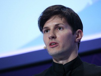 Pavel Durov - nhà sáng lập và CEO ứng dụng nhắn tin Telegram. Ảnh: Bloomberg. 