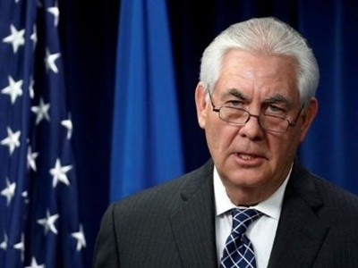 Cựu Ngoại trưởng Mỹ Rex Tillerson. Ảnh: Reuters.
