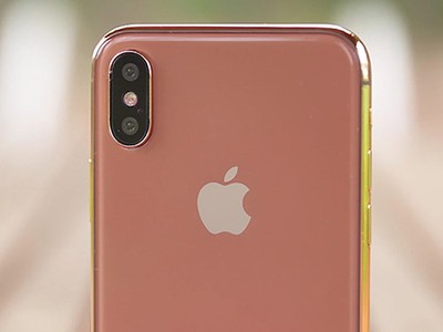 iPhone màu blush gold được tiết lộ bởi Benjamin Geskin.