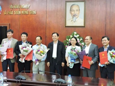 Nhân sự mới Bộ Nông nghiệp và Phát triển nông thôn