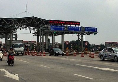 Trạm thu giá dự án BOT Quốc lộ 38 sẵn sàng các điều kiện đưa vào hoạt động.