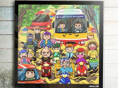 Vẽ cả Hà Nội qua lời kể của bạn bè