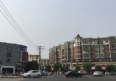 Giá nhà ở Vạn An, thị trấn nhỏ thuộc hạng nghèo nhất nước ở tỉnh Giang Tây, đang tăng chóng mặt. Ảnh: SCMP.