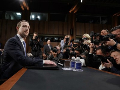 Vị tỉ phú công nghệ phải điều trần gần 5 tiếng đồng hồ trước Thượng Viện hôm 11/4. Ảnh: Vox