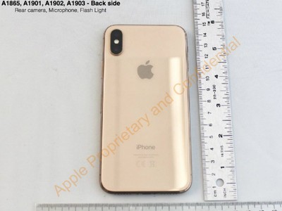 Phiên bản iPhone X màu vàng không được phát hành.