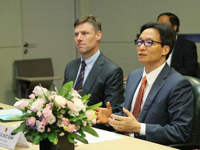 Phó Thủ tướng Vũ  Đức Đam phát biểu tại Hội  nghị - Ảnh: VGP/Tuấn Minh