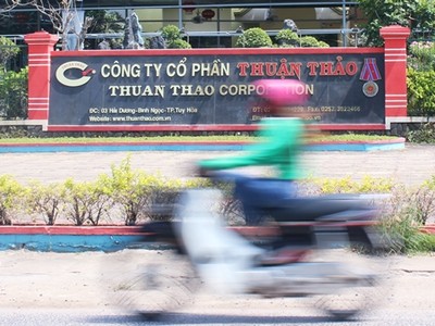 Trụ sở công ty Thuận Thảo tại Phú Yên. Ảnh: Phương Đông.