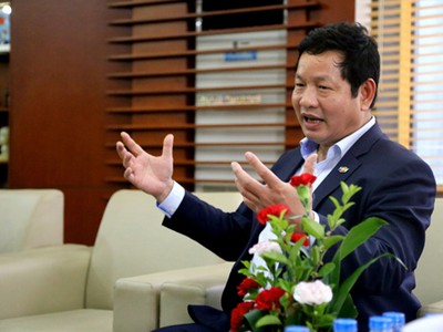 Ông Trương Gia Bình - Chủ tịch FPT, Trưởng ban Nghiên cứu Phát triển Kinh tế tư nhân.