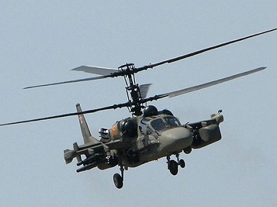 Một chiếc trực thăng Ka-52 của Nga. Ảnh: Sputnik.