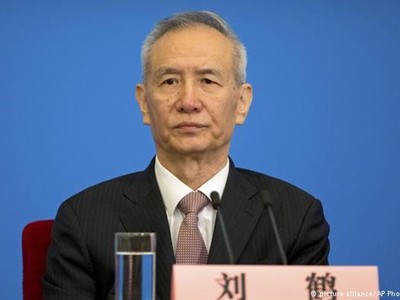 Ông Lưu Hạc, Phó Thủ tướng và là cố vấn kinh tế hàng đầu của Chủ tịch nước Trung Quốc Tập Cận Bình. (Nguồn: AP)