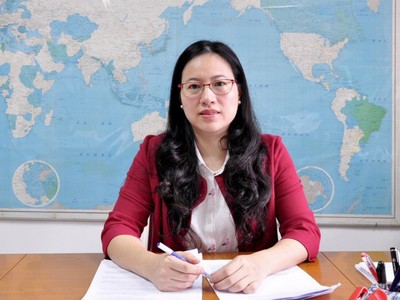 Bà Nguyễn Thanh Hằng, Phó Vụ trưởng Vụ Chính sách thuế.