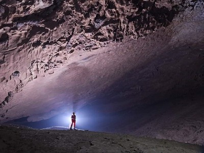 Quang cảnh bên trong hang động Miao Room ở Ziyun, Trung Quốc. Ảnh: Xinhua.