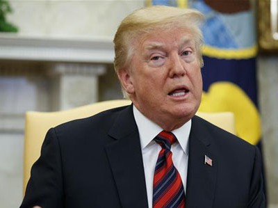 Tổng thống Mỹ Donald Trump. Ảnh: AP.