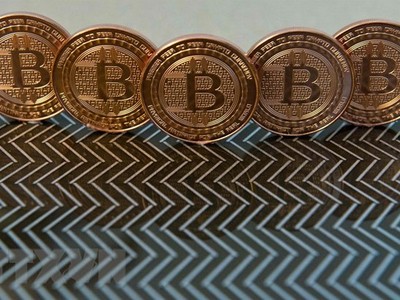 Đồng Bitcoin. (Nguồn: AFP/TTXVN).